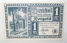 N°397  BANKNOTE DEUTSCHLAND NOTGELD 1921