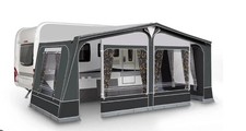 Wohnwagen Vorzelt Gr. (900cm – 925 cm Umlaufmaß )Dorema - Daytona 240 Grau11