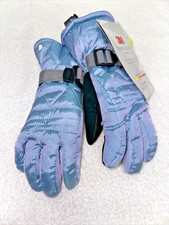 NWT Girls' Premium Ski Gloves - C9 Champion Light Blue 4/7