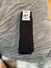 youth Large TCK black 24  tube socks