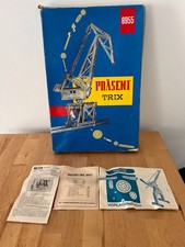 TRIX Präsent-TRIX 8955 Metallbaukasten mit Motor – Vintage – mit Anleitung & OVP