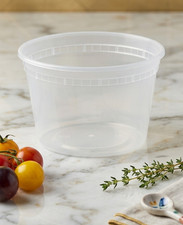 16 Oz Food Storage Containers With Lids, Multi Pack