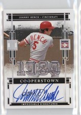 2025 Panini Impeccable Cooperstown Signatures 53/89 Johnny Bench Auto HOF 4k8