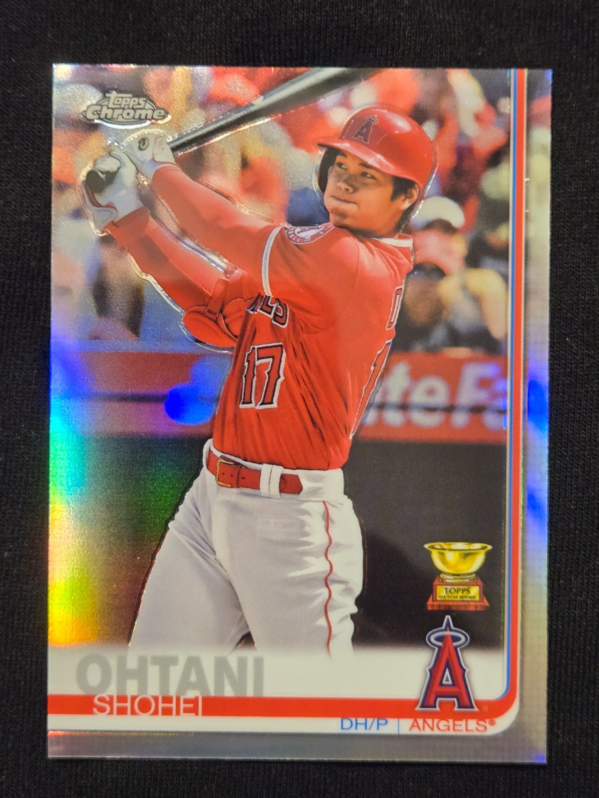 2019 TOPPS CHROME SHOHEI OHTANI CARD # 1 REFRACTOR
