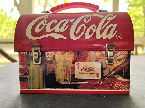 Vintage Coca Cola Lunchbox Tin
