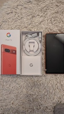 Google Pixel 7a (128 GB)   Coral   Top Zustand in OVP + Zubehörpaket