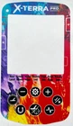 Minelab X-Terra Pro vinyl keypad sticker Rainbow, English Language