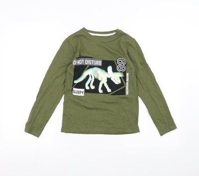 Basic-T-Shirt Jungen UK-Größe 8-9 Jahre Pep&Co grün
