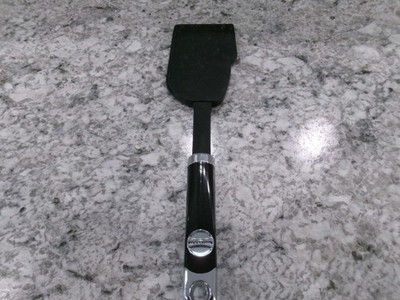 Kitchen Aid Silicone Scraper Spatula, Black