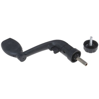 Black Plastic Power Handle Fishing Reel Crank Arm Spinning Reel Type 2 ZR