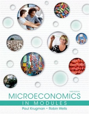 Microeconomics in Modules Paperback Paul, Wells, Robin Krugman