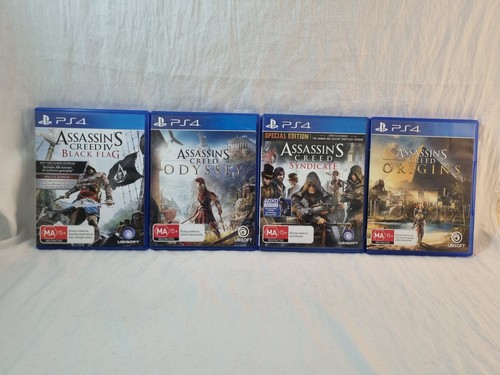 PS4 GAMES BUNDLE Assassin's Creed Lot ×4 - Picture 2 of 9