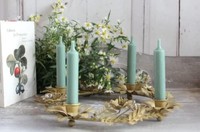 WunderschöNer Kerzenhalter, Kerzenkranz Dilara Shabby Chic Antik