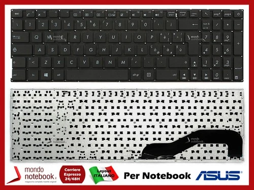 Tastiera Italiana per Notebook ASUS X540 X540L X540LA X540LJ X540M (NERA)