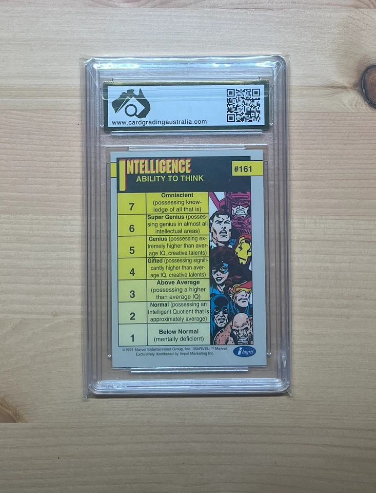 1991 Marvel Universe #161 Durability/Intelligence CGA 9.5 - Image 3 of 4