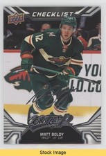 2022-23 Upper Deck MVP Silver Script SP Checklist Matt Boldy #250 READ 13bg