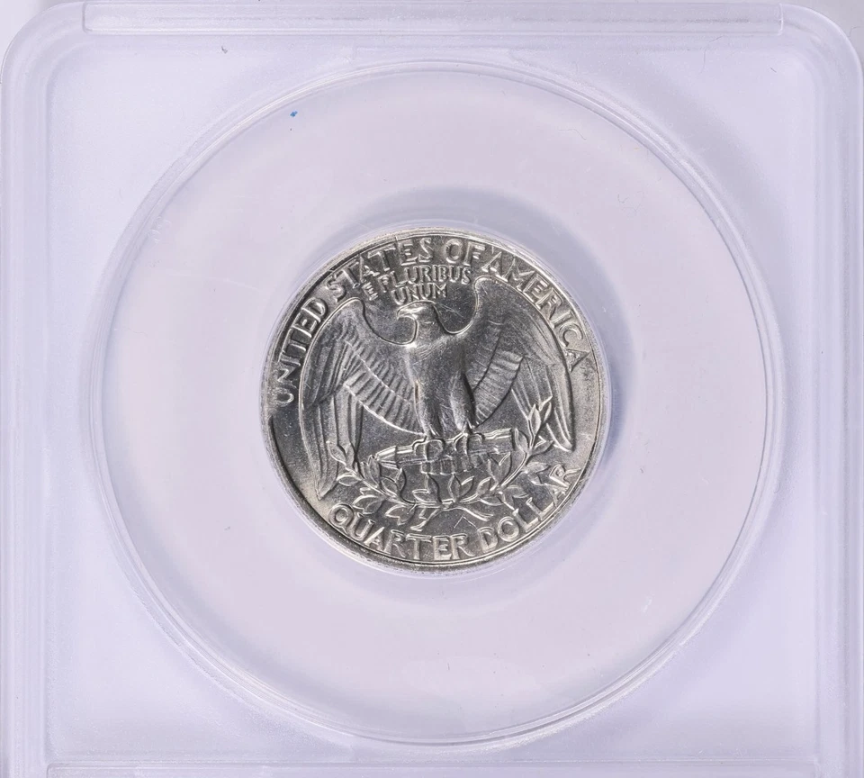 MS66 ERROR!!! 1982 P Washington Curved CLIP 5.60g From the Rippere Collection - Image 3 of 3