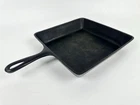 Vintage Lodge 9-3/4" Square Cast Iron Skillet
