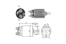 New Solenoid Switch, starter for VOLVO:740,940,940 II,340-360,740 Break