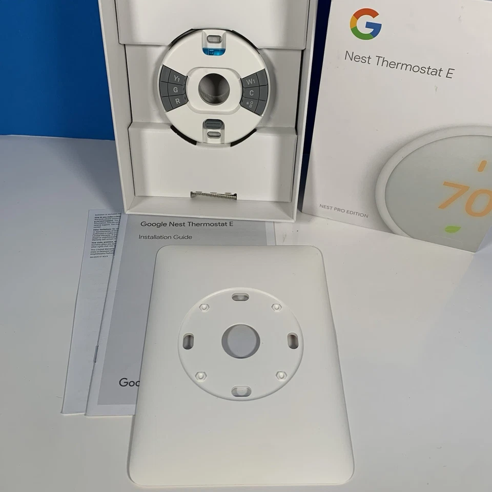 Google Nest Thermostat E Pro Edition -Model A0063 ( T4002ES) - Image 3 of 4