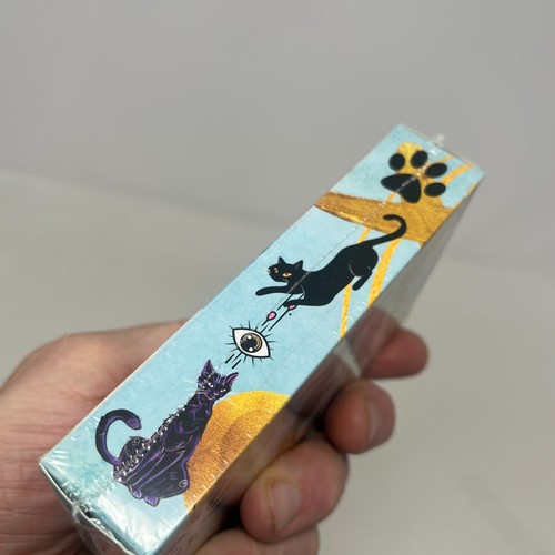 Baraja de cartas del tarot del gato negro de Thea Muehlenweg - ¡NUEVA! Precintado - Imagen 5 de 6