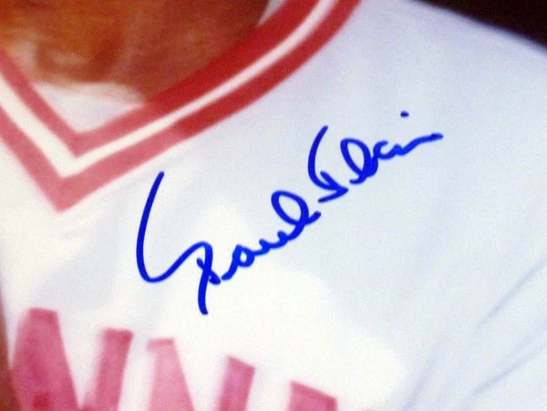 Paul Blair Signed 8 x 10 Photo Reds PSA/DNA Auto - Image 2 of 3