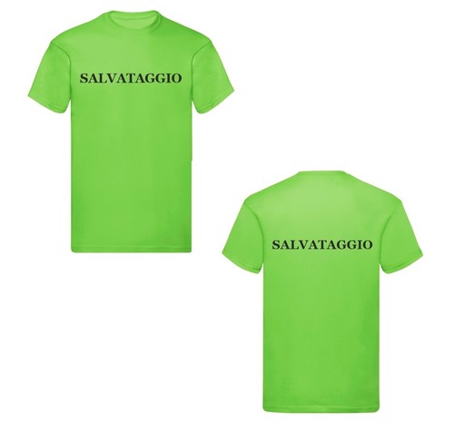 Maglia T-shirt Uomo & Bambino - Salvataggio - humor divertente - Foto 7 di 7