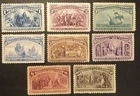 SCOTT #230-237 MINT H 1893 COLUMBUS EXPOSITION CHICAGO STAMPS  #AP8 CV $371.50