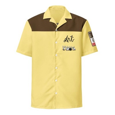 The Dude's 'The Big Lebowski' Movie Button-Down Bowling Shirt