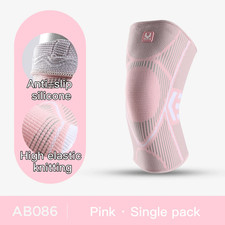 1 Pcs Compression Knee Support Sleeve Elastic Breathable Knee Pads Brace Springs