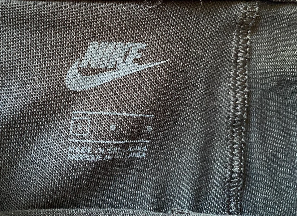 Nike Pro Leggings Black Womens Size L High Waist Athletic Bottoms Compression - Image 4 of 4