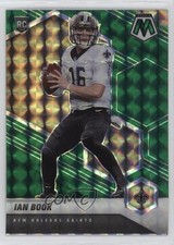 2021 Panini Mosaic Rookies Green Mosaic Prizm Ian Book #327 13c5