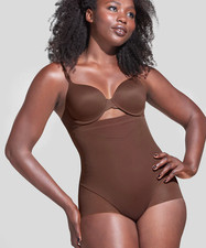 Honeylove SuperPower Brief Shapewear MEDIUM MOCHA NWOT
