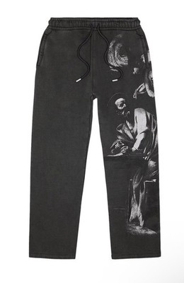Off-White   Caravaggio St Matthew Sweatpants NWT SOLD OUT rare find Size L