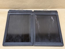 Eastman Agfa Ansco Wooden Film Plate Holder 5x7 set of 2 - Vintage 