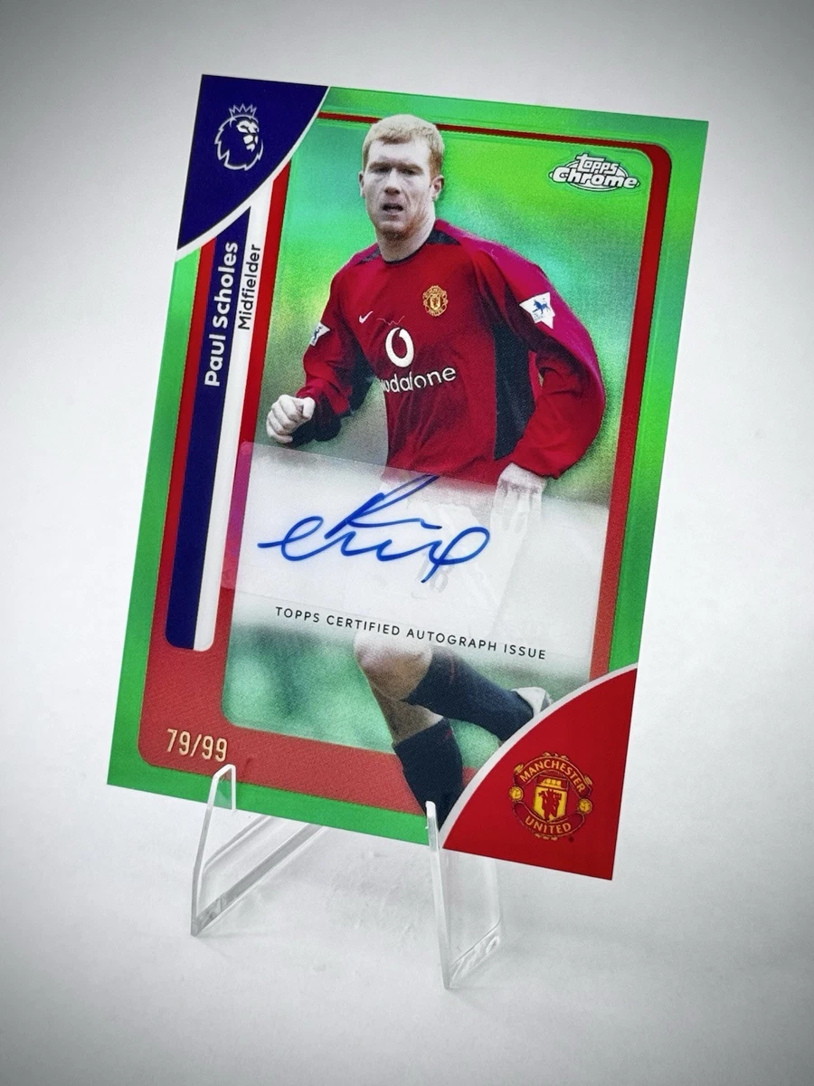 Carte Paul Scholes ICONIC SIGNATURE EURO International 2024
