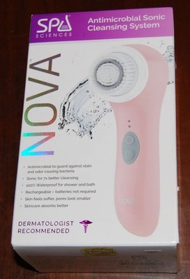 NOVA Spa Sciences NOVA Antimicrobial Sonic Cleansing System NEW, Sealed Box