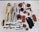 Y-257 LOUIS MARX BEST OF THE WEST FIGURES & ACCESSORIES-SIR STUART & GERONIMO!