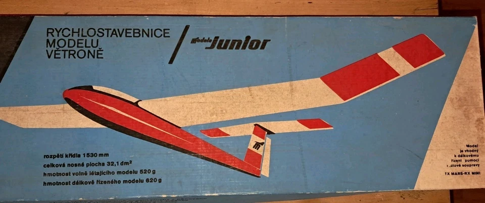 N"OSTALGIE BAUSATZ  SEGLER "JUNIOR" VON MÓDELA  - Bild 4 von 4