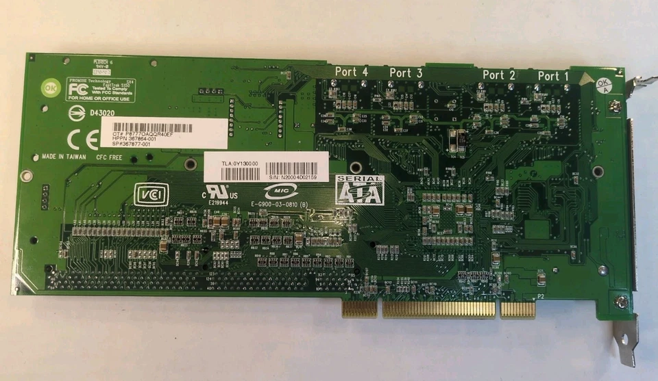 Promise FastTrack S150 SX4 PCI SATA Raid Card with 256MB Cache - Image 2 of 4