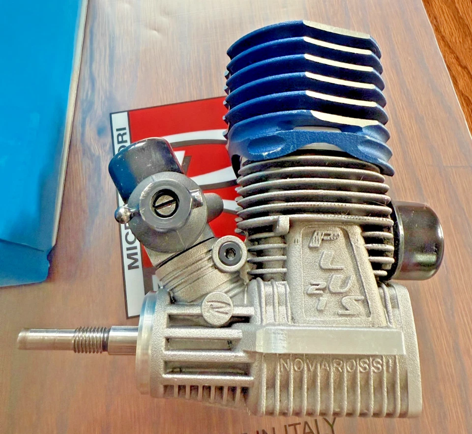 Very Rare Novarossi Top JP Modified .21 Onroad T PLUS 9 Port 14.5mm DLC Engine - Image 3 of 4