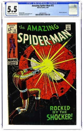Amazing Spider-Man #72 CGC 5.5 1969 4037441010