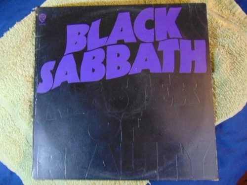 Vintage 1971 BLACK SABBATH Vinyl LP Record Album "Master Of Reality"~ No Reserve