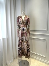 CAMILLA 2026 Maxi Dresses luxury elegant temperament slim holiday V-neck dress