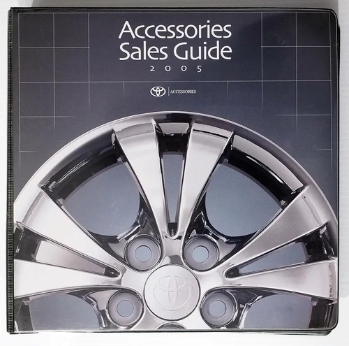 2005 Toyota Car and Truck Optional Accessories Master Sales Catalog with Part #s