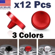 12PC Metal Camera Shutter Release Button for Fujifilm Leica Canon Nikon + More