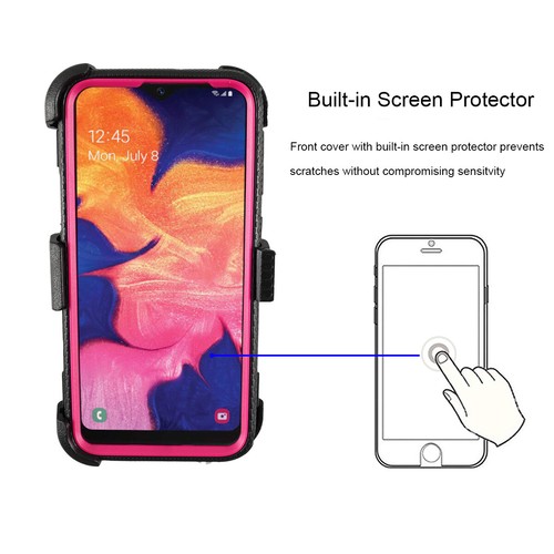 Funda rígida híbrida blindada a prueba de golpes para Samsung Galaxy A10e 5,8 pulgadas - Imagen 31 de 41