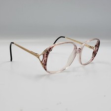 RARE VINTAGE LUXOTTICA FRAN BROWNMIST 130 SUNGLASSES EYEGLASSES FRAME MADE IN IT