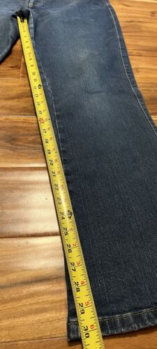 Vintage Lee Jeans, Womens 14 Dark Blue, Bootcut -great Condition *Ships Fast - Picture 3 of 7
