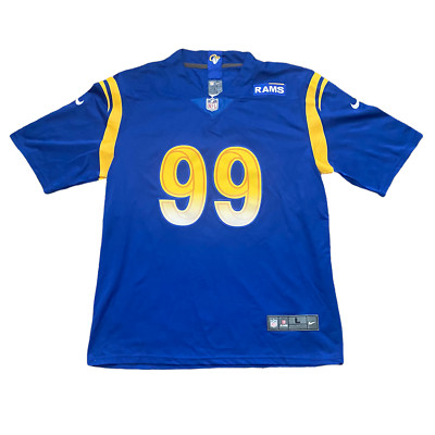 Lサイズ　アーロンドナルド NFL　リミテッドユニフォーム Men's Nike Aaron Donald Black Los Angeles Rams RFLCTV